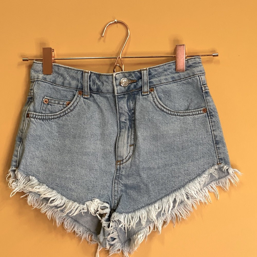 Top Shop Jean Shorts
